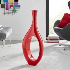 Trombone Red // Set of Two Vases