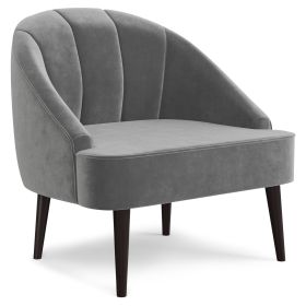 Harrah - Accent Chair - Smoky Grey