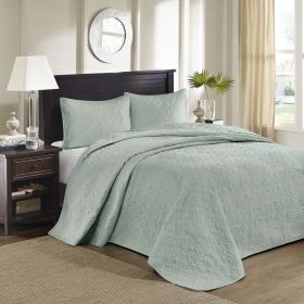 Reversible Bedspread Set Seafoam Full