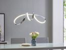 Lisbon LED Chandelier // Chrome