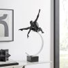 Dynamic Man Sculpture // Black