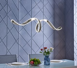 Copenhagen LED Chandelier (Color: Chrome)