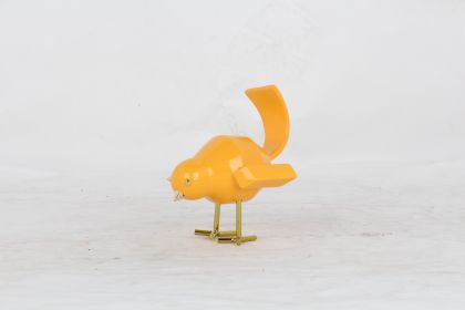 Bird Sculpture (Color: Small Yellow)