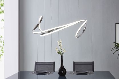 Moscow LED Chandelier (Color: Chrome)
