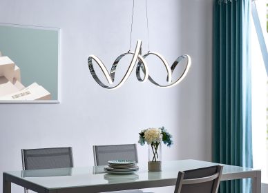 Seville LED Chandelier (Color: Chrome)