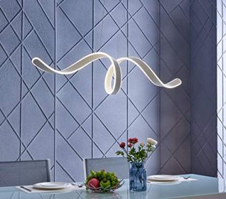 Copenhagen LED Chandelier (Color: White)