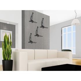 Diver Wall Decor Sculpture (Color: 22" Chrome)