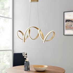 Seville LED Chandelier (Color: Gold)
