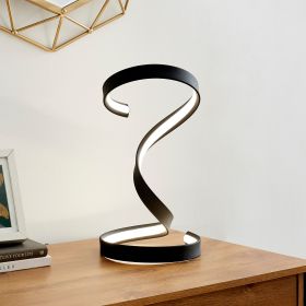 Hamburg Table Lamp // LED Strip & Dimmable Switch (Color: Black)