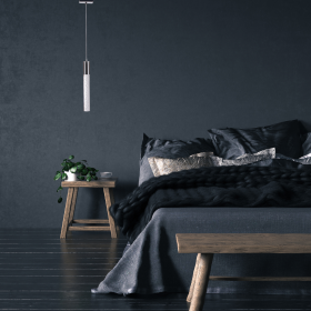 Sparkling Night Cylinder Chandelier (Color: 1 Light)