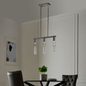 Harmony 3 Light Chandelier (Color: Chrome)
