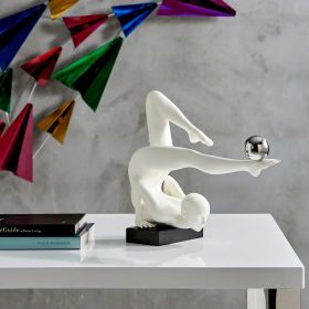 Margaux Doll Sculpture (Color: Matte White)