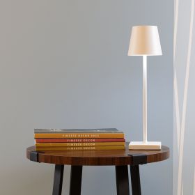 Beam Column Rechargeable Table Lamp (Color: White)