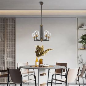 Monachopsis Chandelier (Color: Small  Gold & Black)