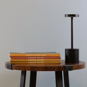 Pulse Rechargeable Table Lamp (Color: Black)