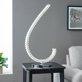 Grace Crystal 16W Table Lamp (Color: Touch & Dimmable (R Chrome))