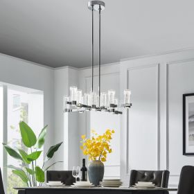 Victory 12 Light Chandelier (Color: Chrome)