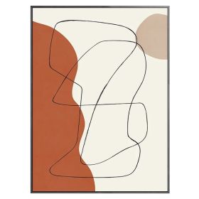 Morandi Poster Nordic Picasso Line Art Abstract Canvas Painting Prints Minimalist Wall Art Pictures Living Room Home Decoration (size: 100X150cm)