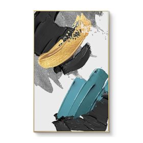 100% Handmade Art rectangle Abstract Simple Pretty Canvas Oil Painting Wall Art Picture For Living Room Aisle Modern Home Decor (size: 100X150cm)