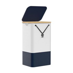 Laundry Hamper with Lid for Bedroom & Bathroom (Type: Style A, Color: As pic show)