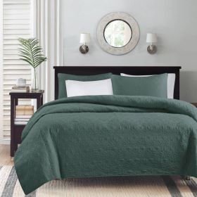 3 Piece Reversible Bedspread Set (Color: as Pic)