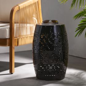 RUBY SIDE TABLE (Material: Iron, Color: Black)