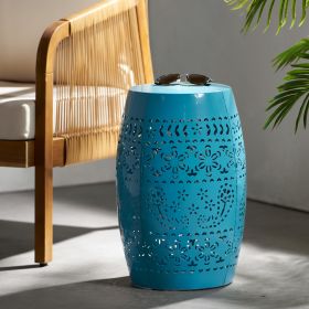 RUBY SIDE TABLE (Material: Iron, Color: Blue)