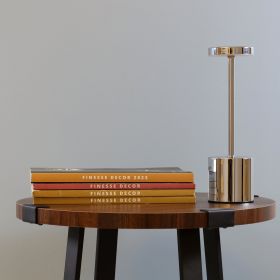 Pulse Rechargeable Table Lamp (Color: Chrome)